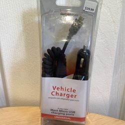 Verizon Universal Vehicle Charger Mini-USB Port