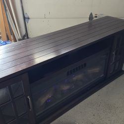 Tresanti Electric Fireplace TV Stand