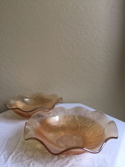 2 Beautiful gold dishes 19 century made USA