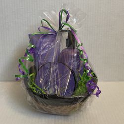 Aromatherapy Lavender  Scented Spa Gift Basket