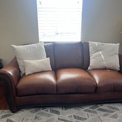 LEATHER SOFAS