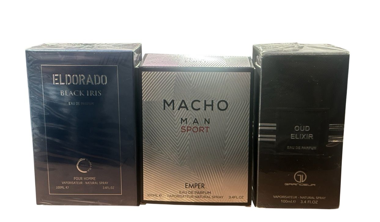 New men's 3 perfume gift set