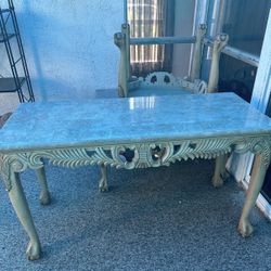 Entrance marble table