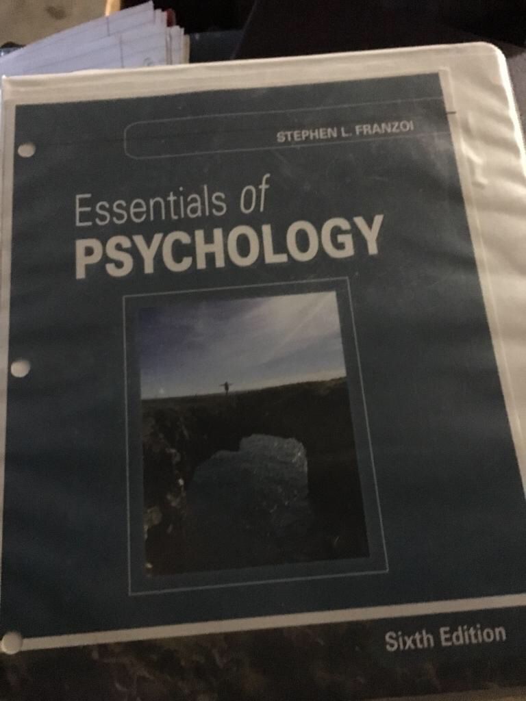 Essentials of psychology