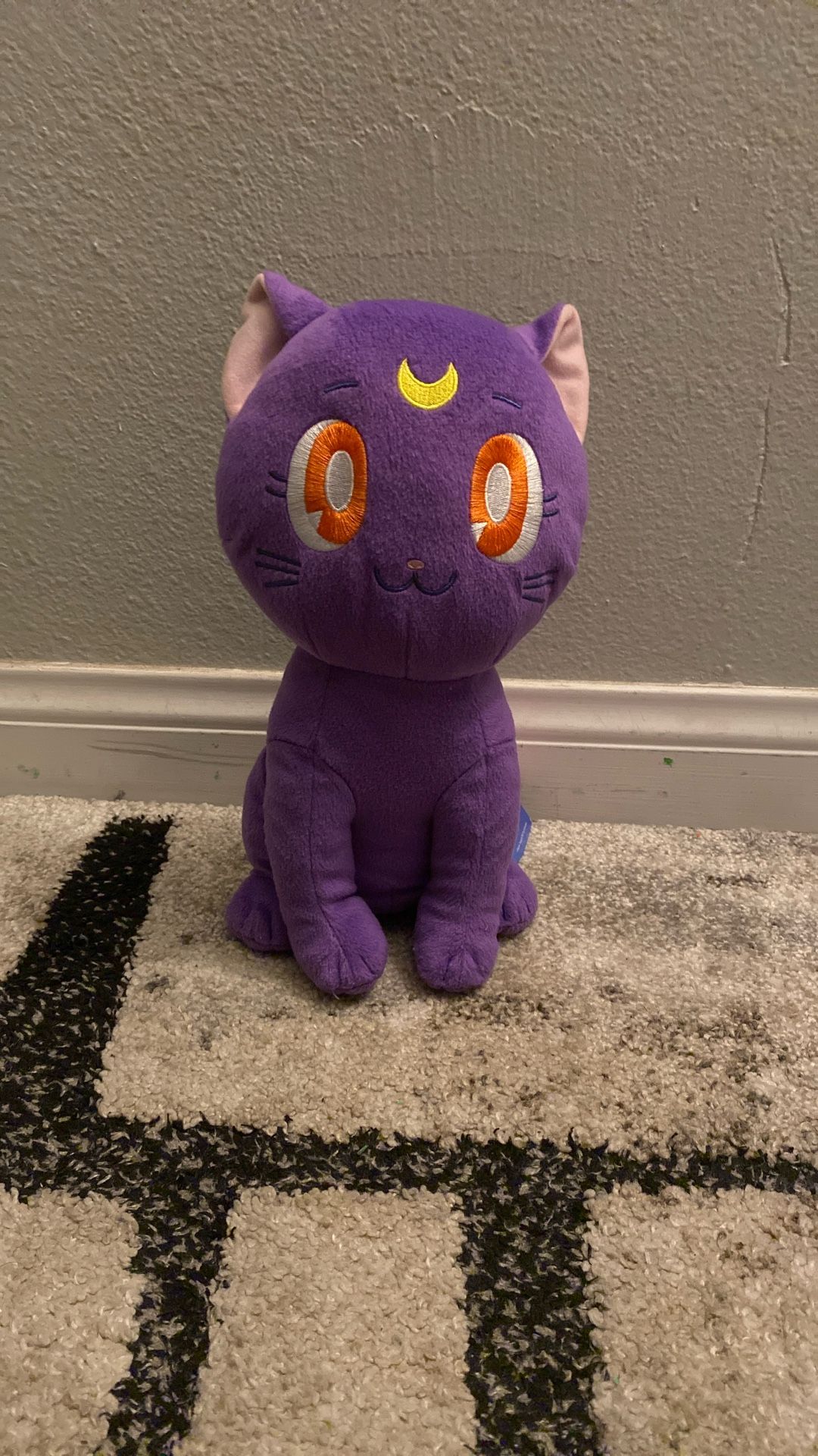 Sailor Moon 12" Luna Cat