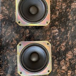 3.5” Technics Speakers 