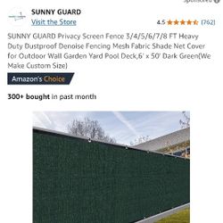 Fence Cover 