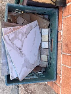 Mixed Ceramic and Mosaic Tile Lot