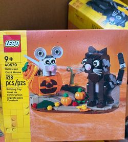 LEGO Halloween Cat & Mouse