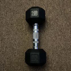 15 Pound Dumbbell 