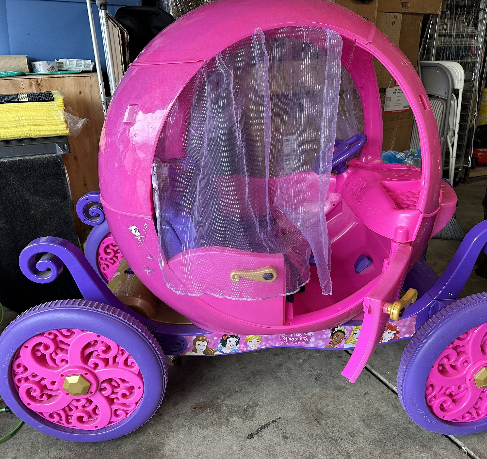 Disney Princess Carriage Power Wheels edu.svet.gob.gt
