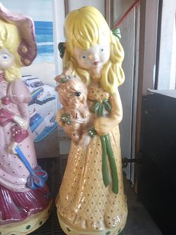 Old Vintage Ceramic Dolls  