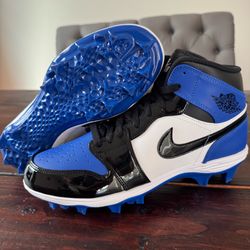 Jordan 1 Royal Football Cleats