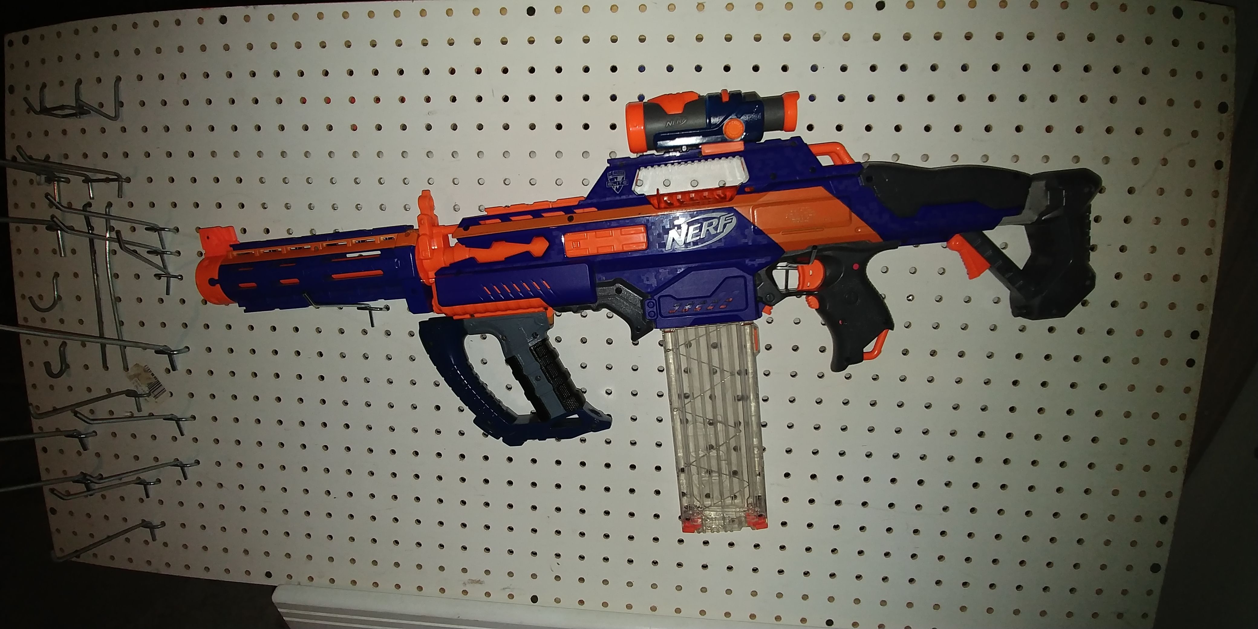 Modified Nerf Rapidstrike CS-18