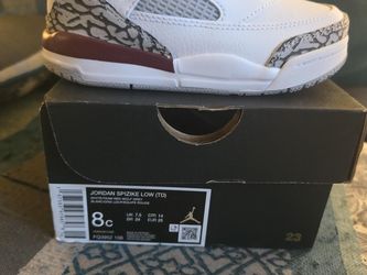 Jordan Spizike Low TD — Size 8C