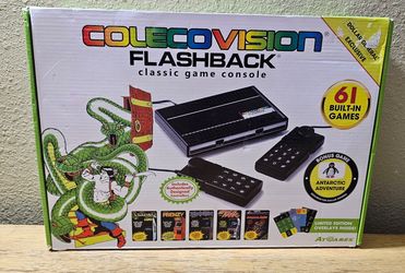 AtGames ColecoVision Flashback Classic Game Console 61 Games - Dollar General Ex