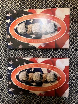 2000-2001 denver mint edition state quarters collection