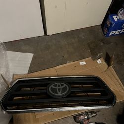 Tacoma Matte Black Grille