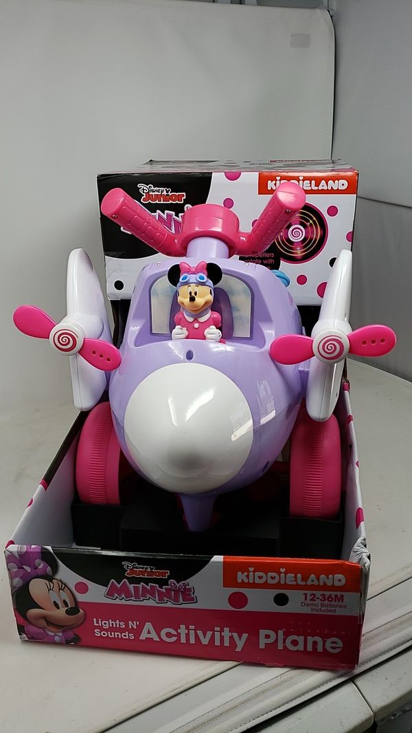 Kiddieland Disney Junior Minnie Ride On Activity Plane for Sale in Fresno, CA - OfferUp