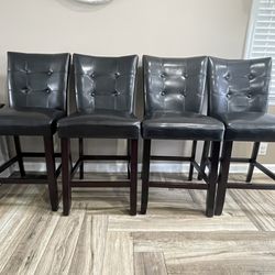 Parsons 24”inch Counter Height stool - Set Of 4 $250