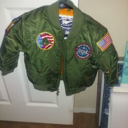 4-5 T Bomber JACKET (UP AND AWAY) NEW