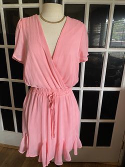Brand new pink dress size M
