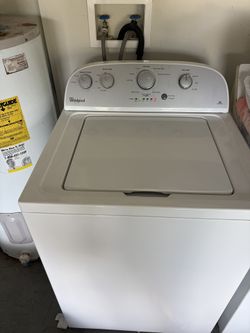 Whirlpool high efficiency Washer