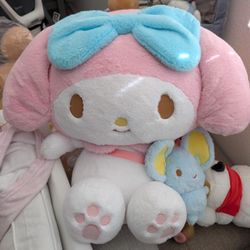 Giant My Melody Plush With Deattachable Bag