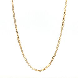 10k Yellow Gold 18-inch Chain Link Necklace 2.3 Grams 11060826