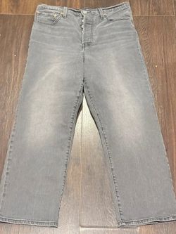 Women’s Levi’s Ribcage Straight Ankle Jeans – W31 L27 1623