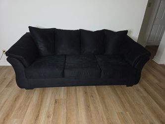 Black couch