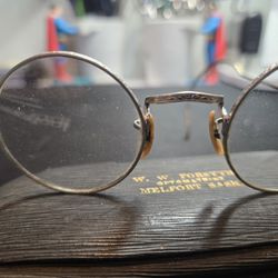 Antique Gold Filled Glasses  With Case