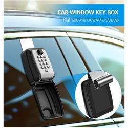 WINDOW MOUNTED CAR KEY LOCK BOX