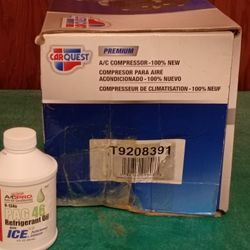 HONDA A/C COMPRESSOR PLUS PAG 46 OIL