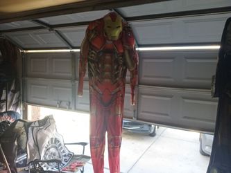 For sale adult XL Iron man costume, please see pictures for more details