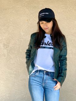 Express leather jacket