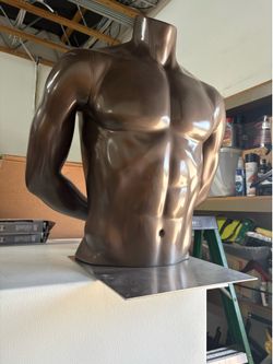 Male Athletic Mannequin Torso