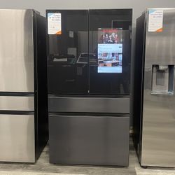 🚨ON SALE NOW🚨 SAMSUNG- Family Hub 29 Cubic Ft. Standard Depth 4-Door Refrigerator‼️