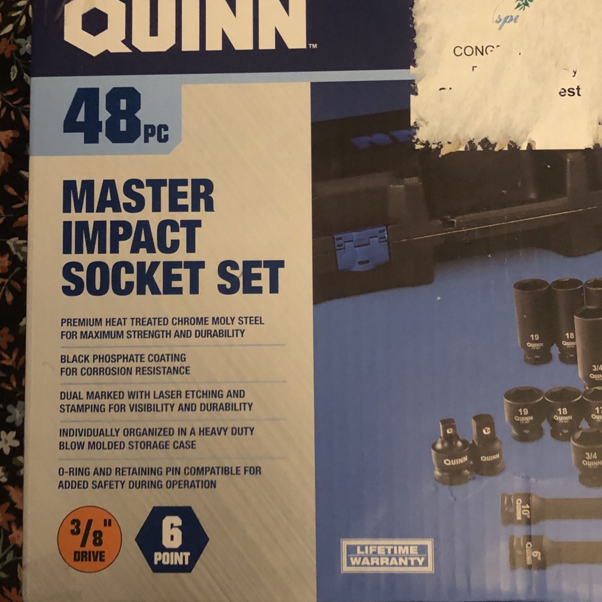 Quinn 48pcs Impact Socket Set for Sale in Compton, CA OfferUp