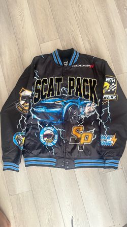 Dodge Scat Pack Varsity Bomber Jacket