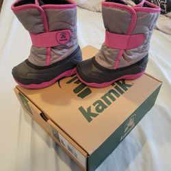 Kamik Snowbug Toddler Winter Boots Size 7