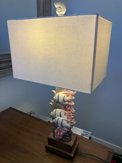 Coral Reef Themed Table Lamp