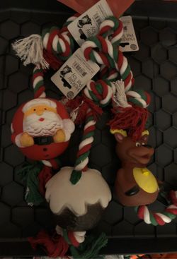 Pet holiday toys