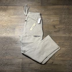 Essential Sweatpants Dark Oat M