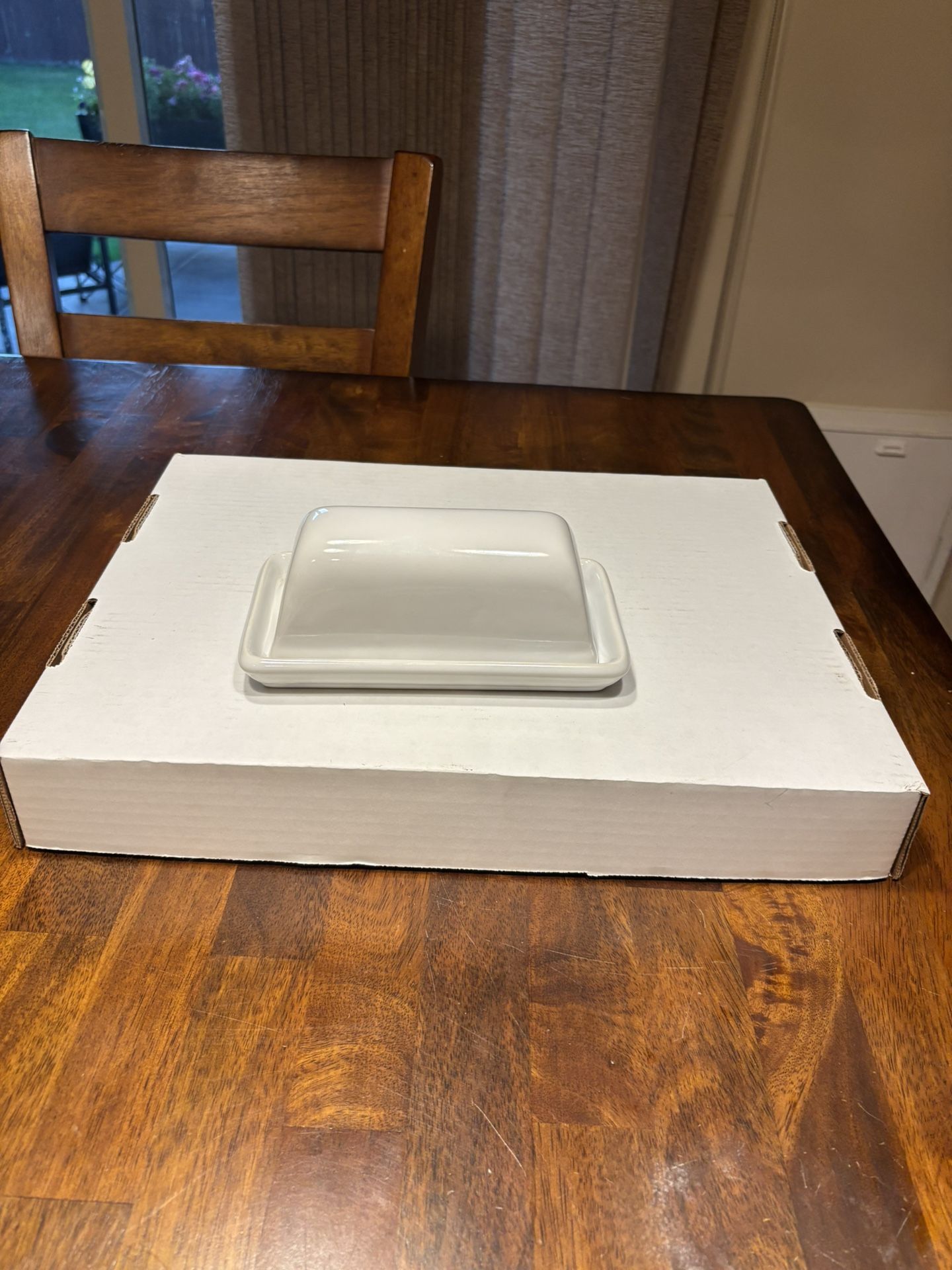 Over and Back Butter Dish