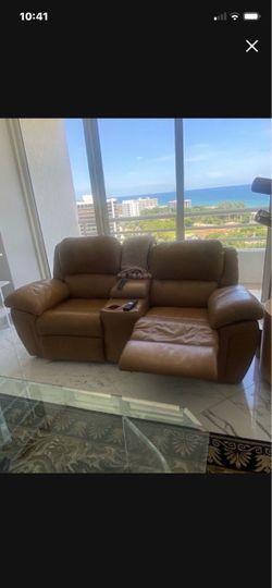 Sofa/loveseat premium leather electrical recliner