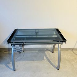 Studio Design Futura Glass Top Craft Table