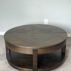 Tv stand, coffee table and side table