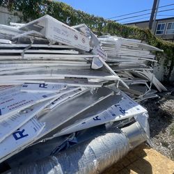 Styrofoam insulation used