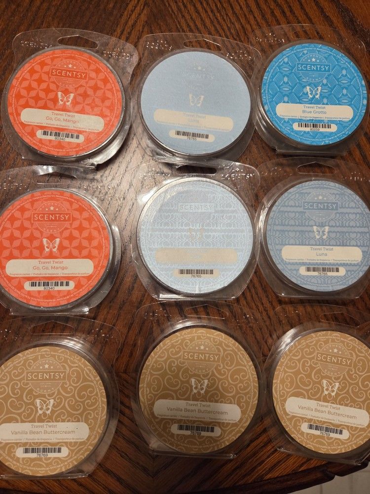 9 SCENTSY TRAVEL TWIST